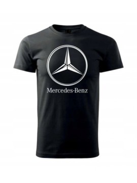 T-SHIRT MĘSKI Duże logo Mercedes