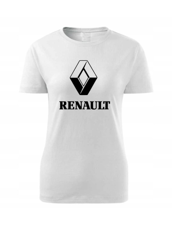 T-SHIRT damski logo RENAULT