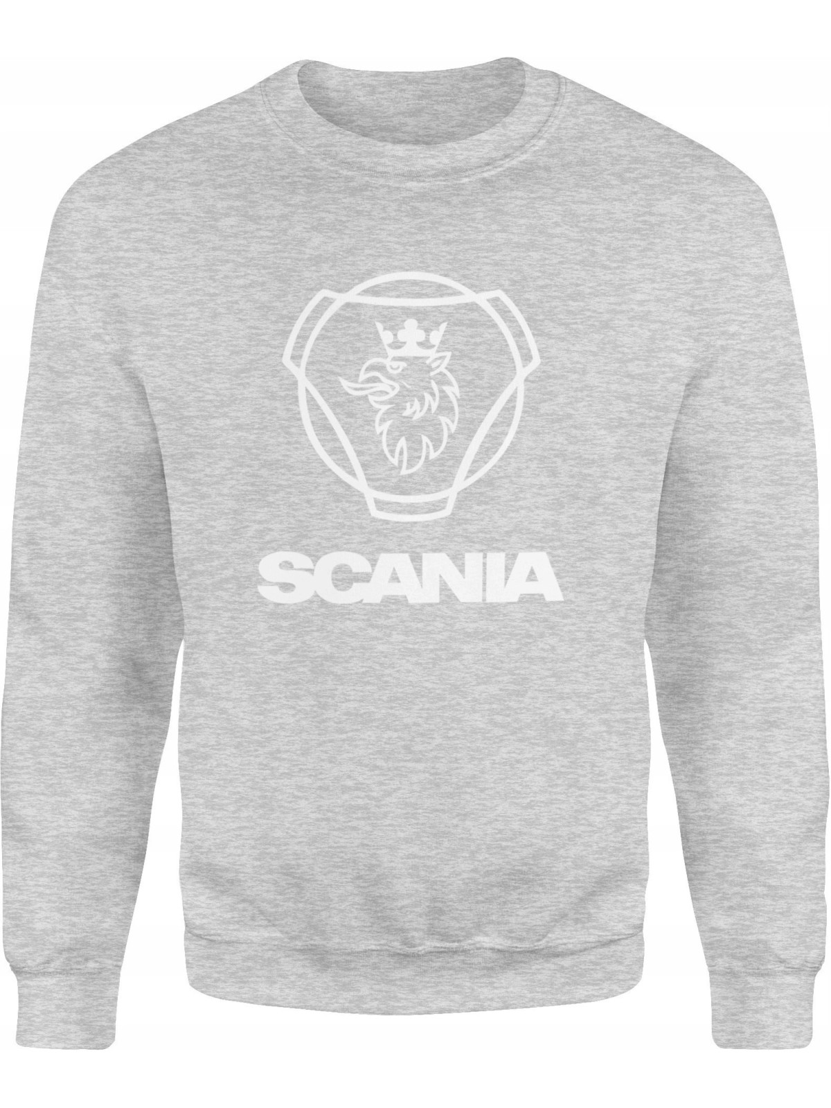 BLUZA BEZ KAPTURA DUŻE LOGO SCANIA