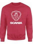 BLUZA BEZ KAPTURA DUŻE LOGO SCANIA