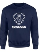 BLUZA BEZ KAPTURA DUŻE LOGO SCANIA