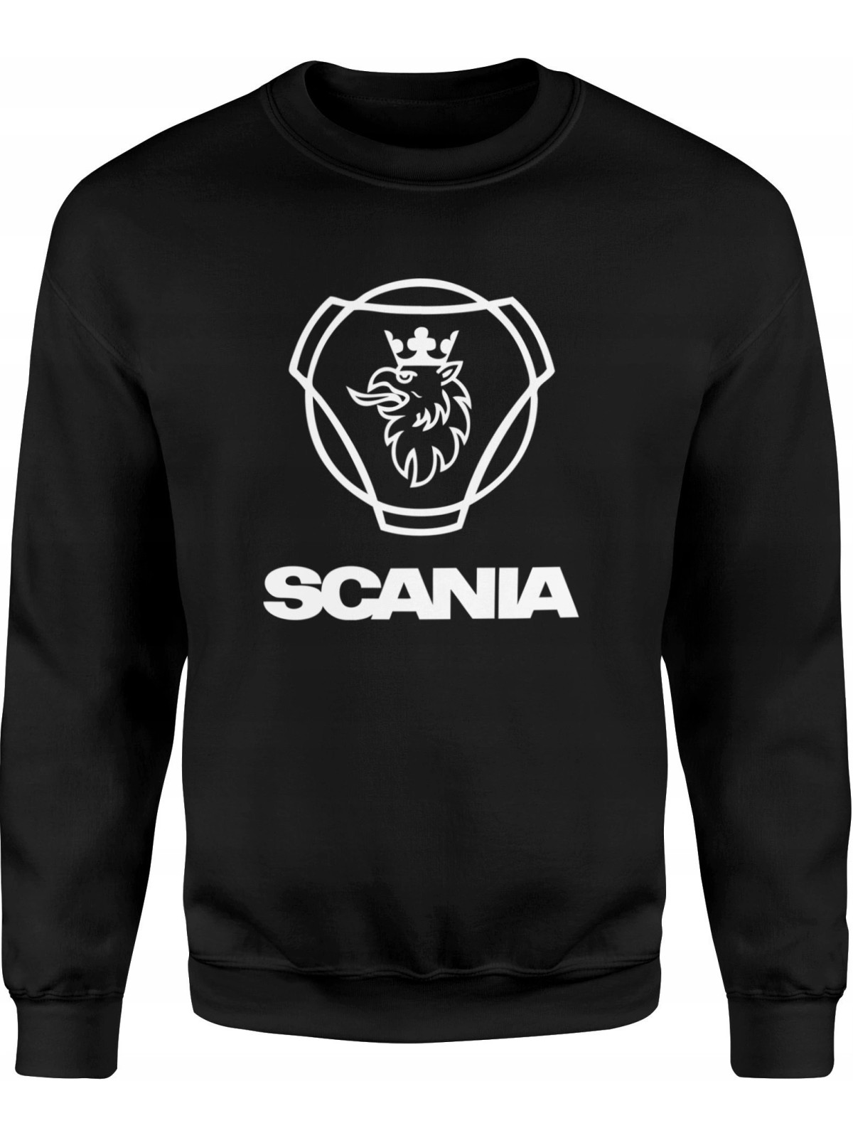 BLUZA BEZ KAPTURA DUŻE LOGO SCANIA