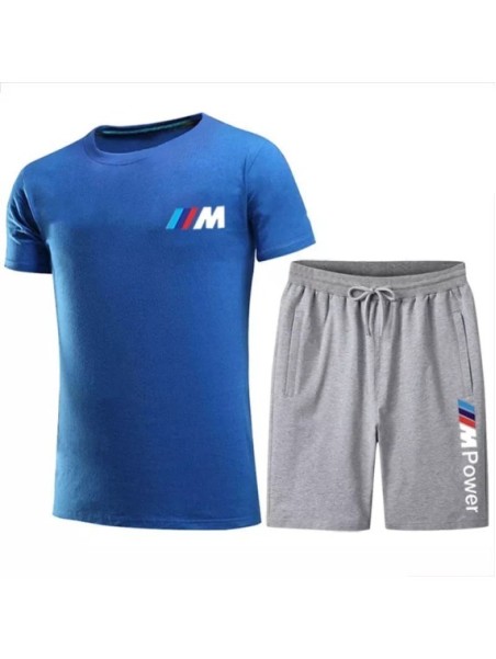 ZESTAW M POWER BMW T-shirt + spodenki