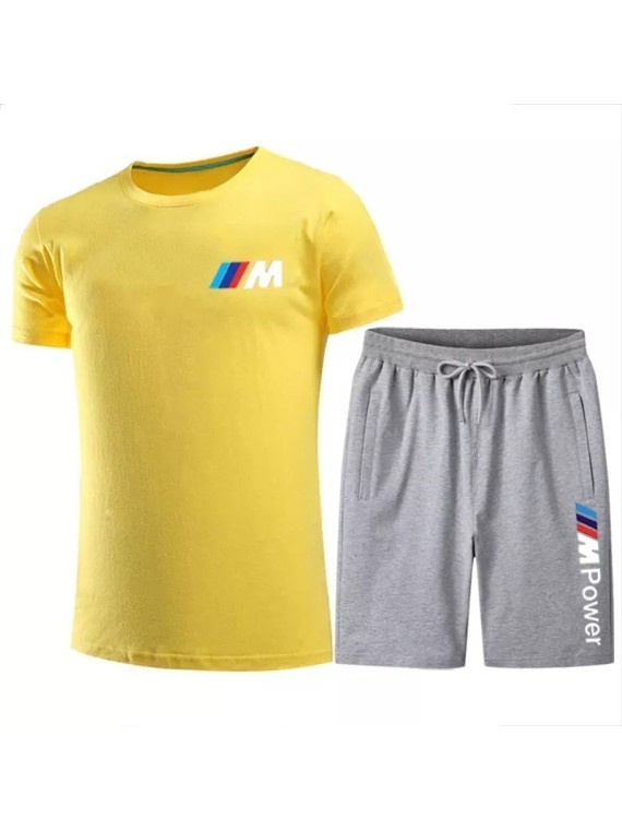 ZESTAW M POWER BMW T-shirt + spodenki