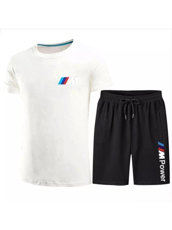 ZESTAW M POWER BMW T-shirt + spodenki