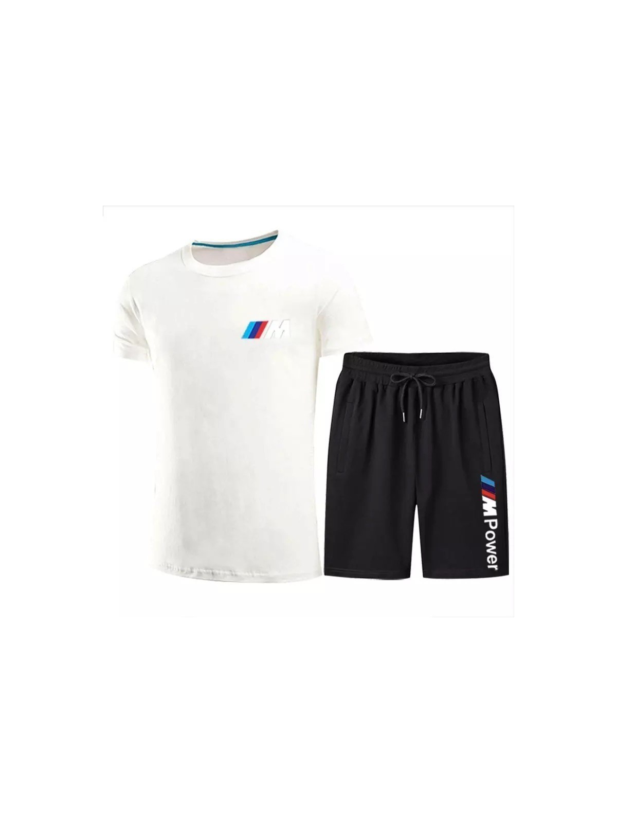 ZESTAW M POWER BMW T-shirt + spodenki