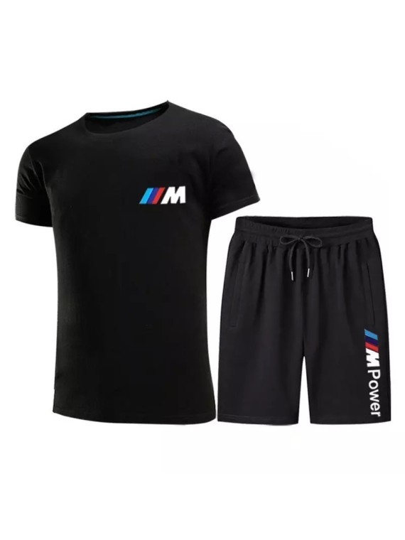 ZESTAW M POWER BMW T-shirt + spodenki