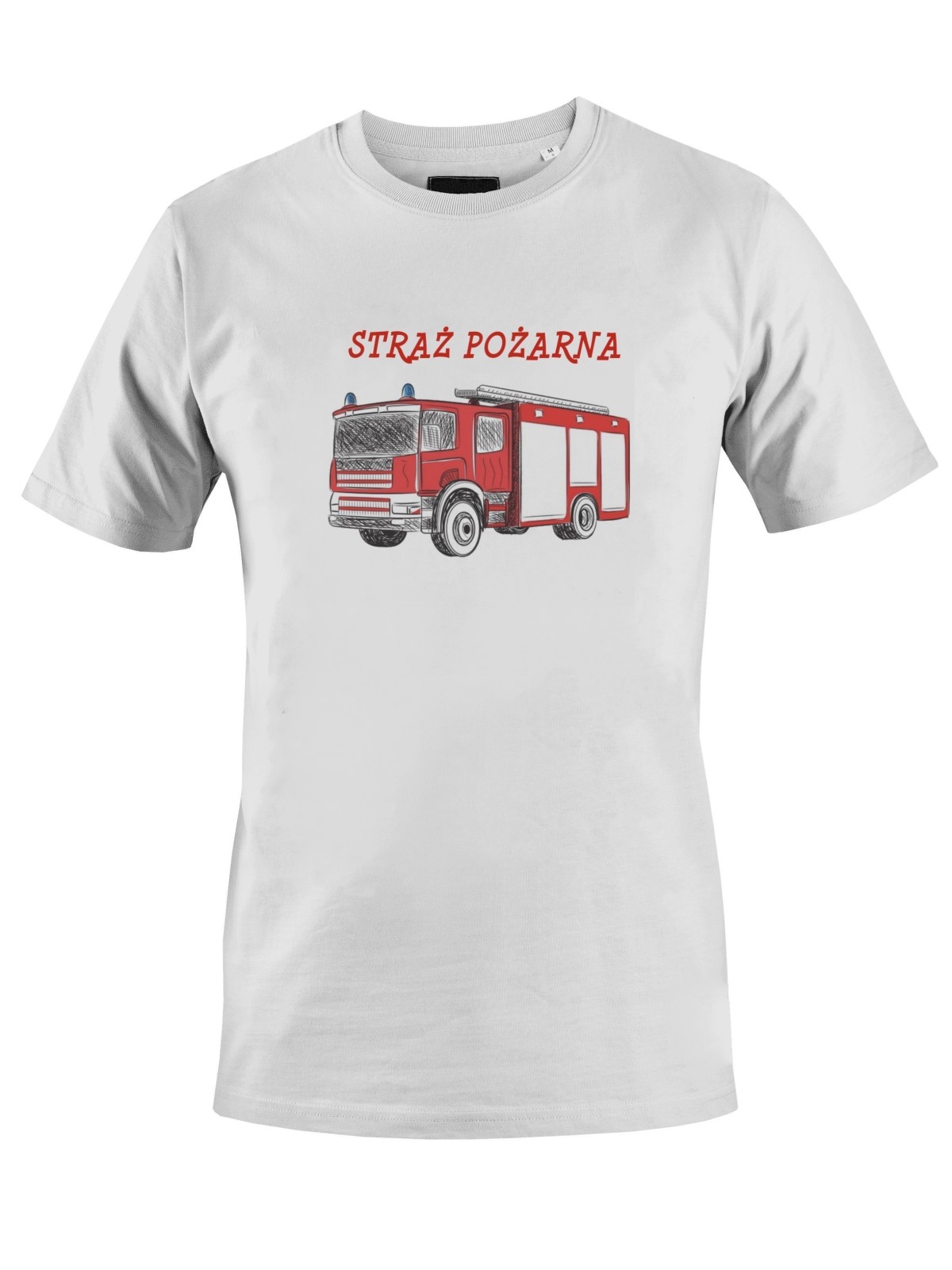 T-SHIRT MĘSKI Straż Pożarna napis