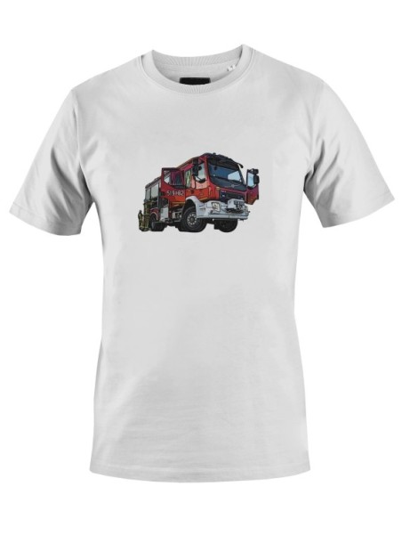 T-SHIRT MĘSKI Straż Pożarna wóz