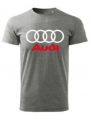 T-shirt Audi duże logo
