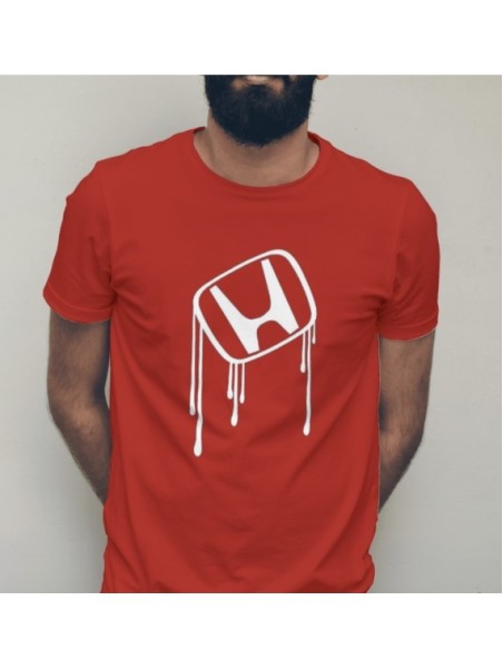 T-SHIRT MĘSKI LEJĄCE LOGO HONDA