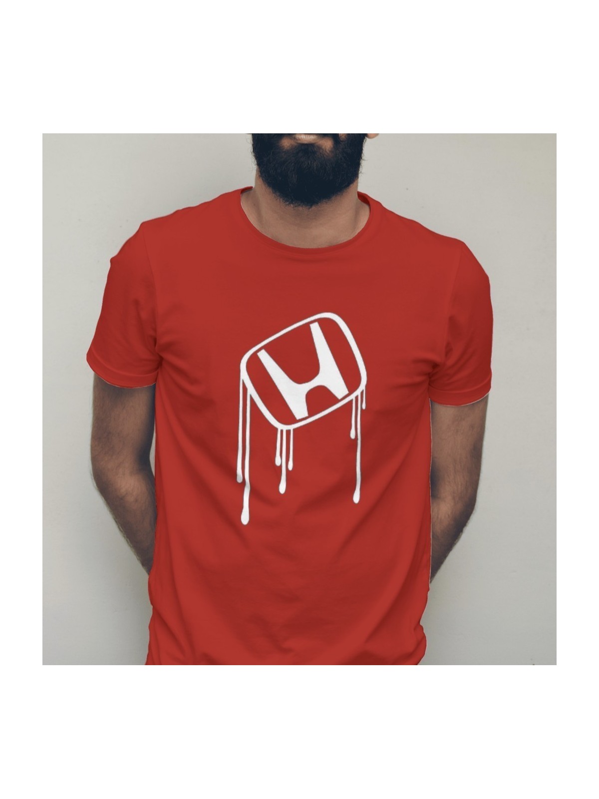 T-SHIRT MĘSKI LEJĄCE LOGO HONDA