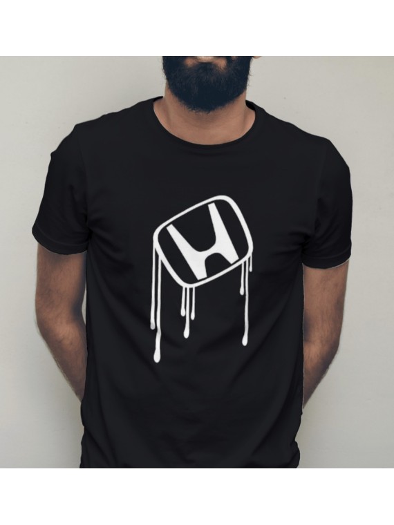 T-SHIRT MĘSKI LEJĄCE LOGO HONDA