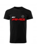 T-SHIRT MĘSKI Mercedes Logo + AMG