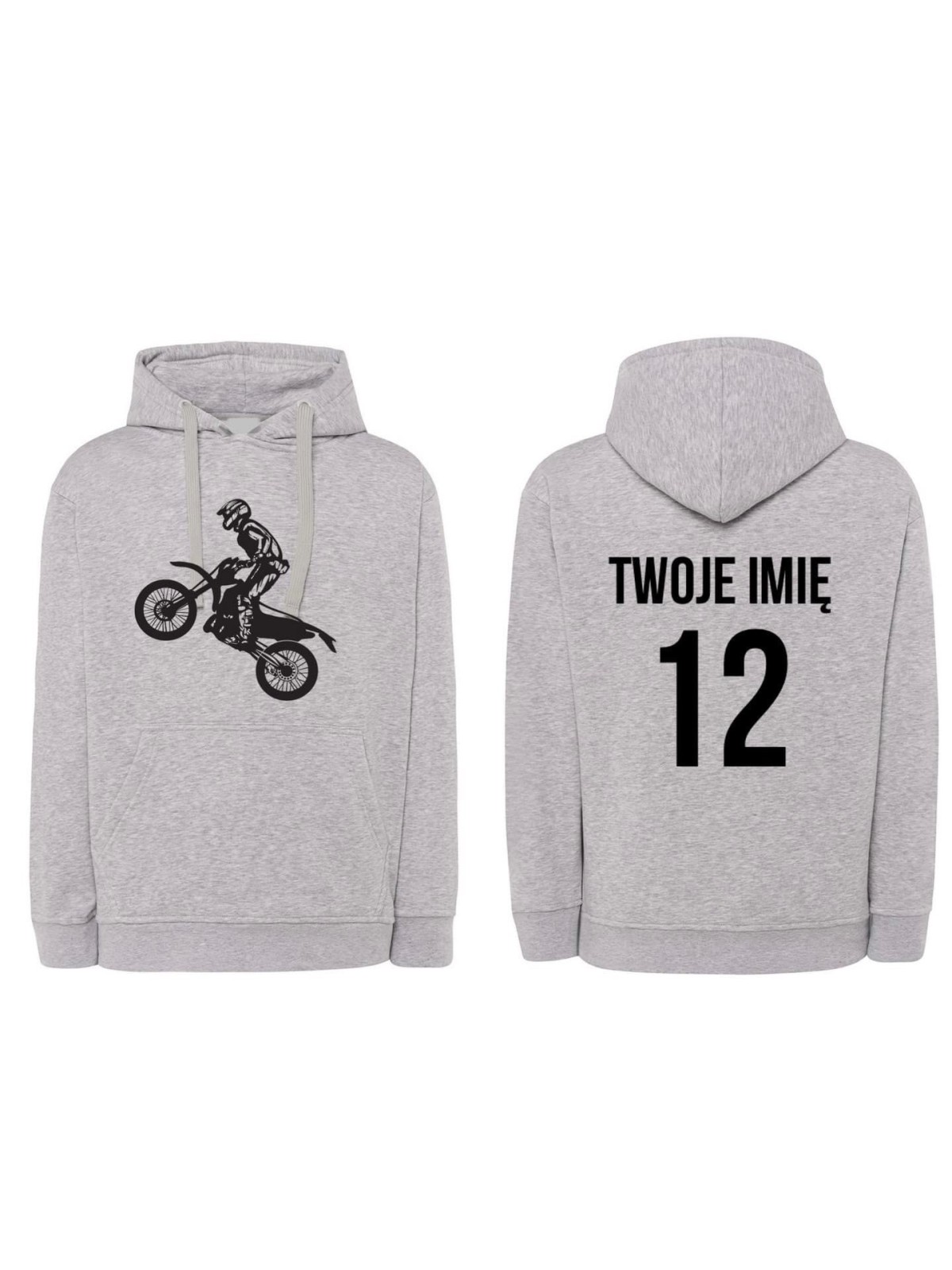 BLUZA KANGURKA MOTOCROSS IMIĘ