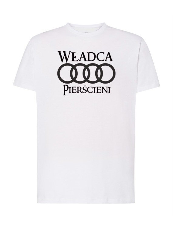 T-shirt Władca Pierścieni logo Audi