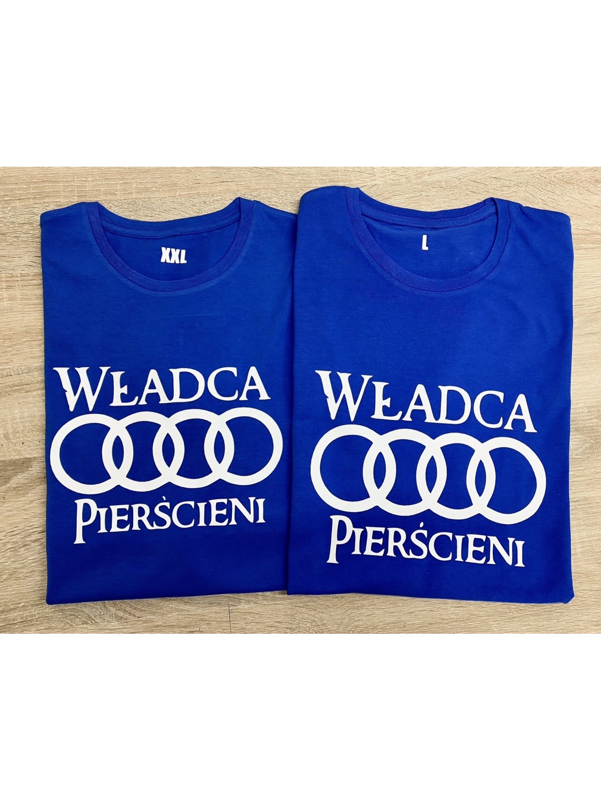 T-shirt Władca Pierścieni logo Audi